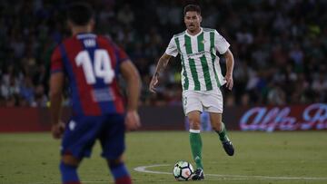 Javi García con el Betis.