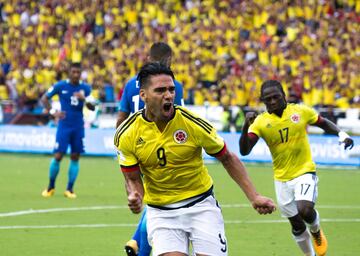 Grito de gol: Falcao y la celebración frente a Brasil