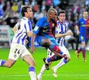 Etoo define y el Barça acelera