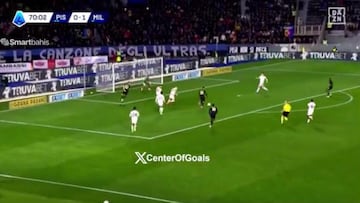 Felipe Loyola se redime y marca este golazo frente al Milan: el festejo lo dice todo