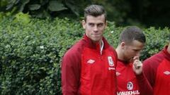 Bale, con la selecci&oacute;n de Gales