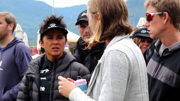 El encuentro de Riveros con su principal adversaria en Pucón