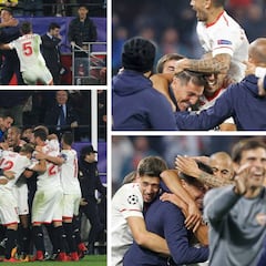Emocionante: la plantilla del Sevilla se volcó con Berizzo