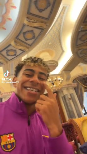 El último viral de Lamine Yamal en redes dos días antes de la final frente al Madrid