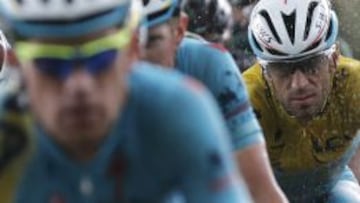 Vincenzo Nibali, l&iacute;der del Tour de Francia.