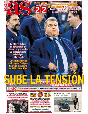 Las portadas de AS de febrero