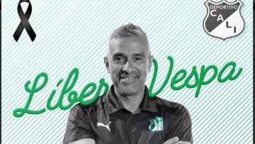 El Asistente T&eacute;cnico del Deportivo Cali, L&iacute;ber Vespa, falleci&oacute; en la ciudad de Montevideo, Uruguay, despu&eacute;s de una enfermedad que decidi&oacute; tratar en su pa&iacute;s