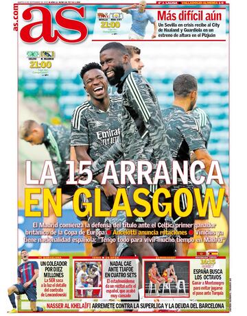 Las portadas de AS de septiembre