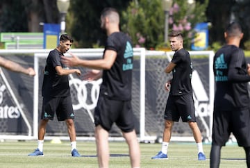 Achraf y Luca Zidane.