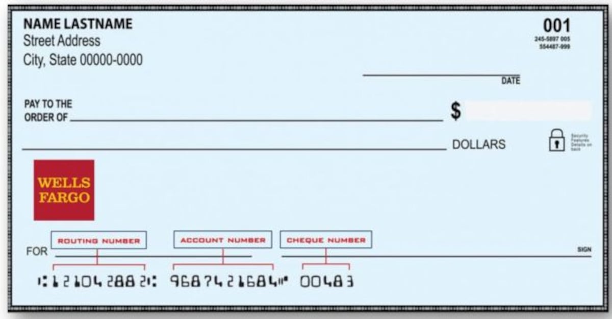 ¿Cómo llenar un cheque en Bank of America, Wells Fargo, Citi, Chase ...