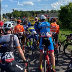 Un accidente de moto cancela la primera carrera de la UCI