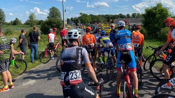 Un accidente de moto cancela la primera carrera de la UCI