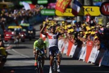 Pantano: sinónimo de trabajo y felicidad colombiana en el Tour