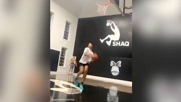 La hija de Shaquille O´Neal de 13 años deja atónito a cualquiera...