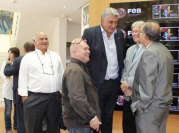 Toñín El Torero con Fernando Romay.