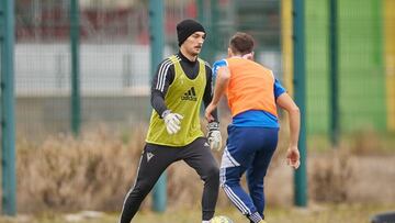 Ramón Juan, portero del Mirandés.