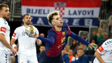 Petar Cikusa destacó ante el Zagreb.