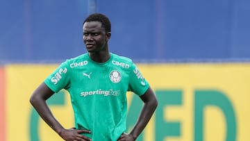 Koné Zié, el muro marfileño que asombra en Palmeiras