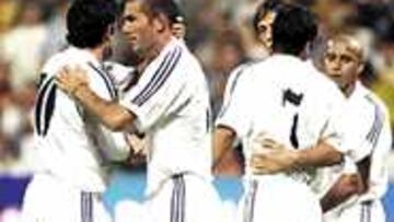 APOYOS. La plantilla defiende a Zidane frente a las críticas.