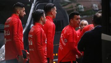 La Roja ya está en Santiago tras la fatídica derrota ante Brasil