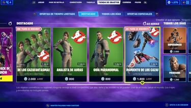 Fortnite: skins Los Cazafantasmas ya disponibles; precio y contenidos