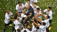 Sampaoli gritó campeón