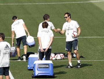 El Madrid prepara su estreno liguero ante el Getafe