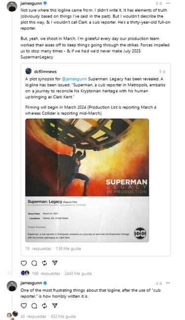 ¿Cuáles serán los villanos de ‘The Batman 2′? James Gunn desmonta la última teoría de los fans