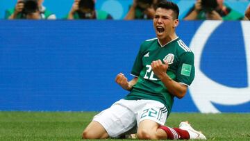 El Real Madrid, pendiente del goleador mexicano Lozano