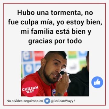 Los memes no se hicieron esperar tras la victoria de La Roja sobre Colombia por 2-0 en Copa América, y que le permitirá jugar la final ante Argentina.