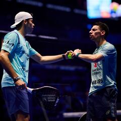 Resumen y resultado del Arturo Coello/Agustín Tapia-Martín Di Nenno/Leo Augsburger: final masculina del Madrid P1