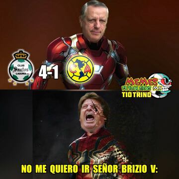 Los 20 memes que atizan la goleada de América en Torreón