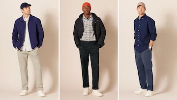 Pantalón chino antiarrugas para hombre de Amazon Essentials