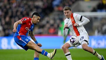 Primera asistencia de Daniel Muñoz, pero al Palace se le escapa el triunfo