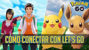 Cómo conectar Pokémon GO con Pokémon Let's Go Eevee y Let's Go Pikachu