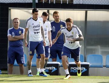 Barcelona 01Junio 2018, España
Previa al Mundial 2018
Entrenamiento de la seleccion Argentina Ciudad Deportiva Joan Gamper, Barcelona.
Foto Ortiz Gustavo