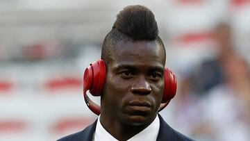 Soccer Football - International Friendly - France vs Italy - Allianz Riviera, Nice, France - June 1, 2018   Italy&#039;s Mario Balotelli before the match    REUTERS/Eric Gaillard