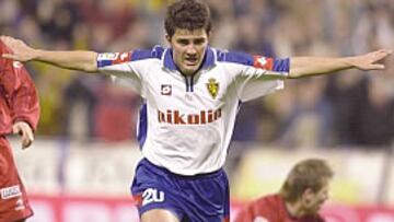 <b>EL CRACK</B>. David Villa hizo enloquecer a La Romareda.