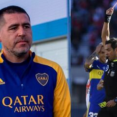Riquelme: "La primera amarilla a Rojo no es ni falta"