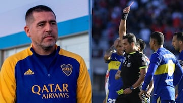 Riquelme: "La primera amarilla a Rojo no es ni falta"