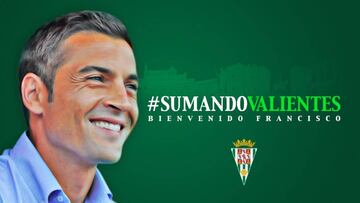 Oficial: Francisco es el nuevo entrenador del Córdoba