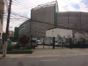 El Allianz Parque es la casa del Palmeiras. Aquí jugará Chile frente a Brasil.