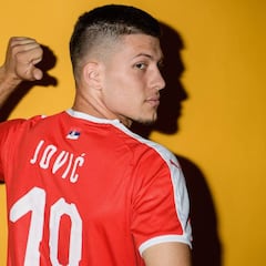 Cambio inesperado: Luka Jovic sí podrá ir con Serbia