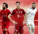 Los máximos goleadores de las 5 ligas top de Europa
