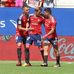 Osasuna arranca con tres victorias en casa 17 años después