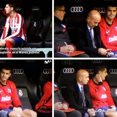 La reacción de Morata ante los cánticos del Bernabéu: "Me la suda..."