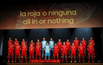 La nueva equipación de la Selección española, en imágenes