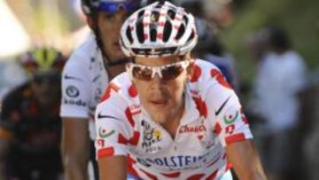 <b>EL CUARTO.</b> El ciclista, que fue tercero en el pasado Tour de Francia, ha dado positivo por CERA.