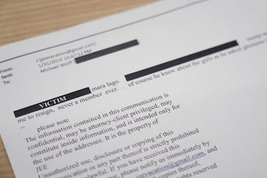 Revelan mensajes de Epstein sobre Trump: el presidente pasó “varias horas” con una víctima 