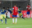 A Chile otra vez se le escapó en el final y Colombia se lleva un empate